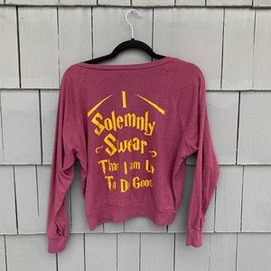 NWOT Delta Gamma Harry Potter pullover sweatshirt